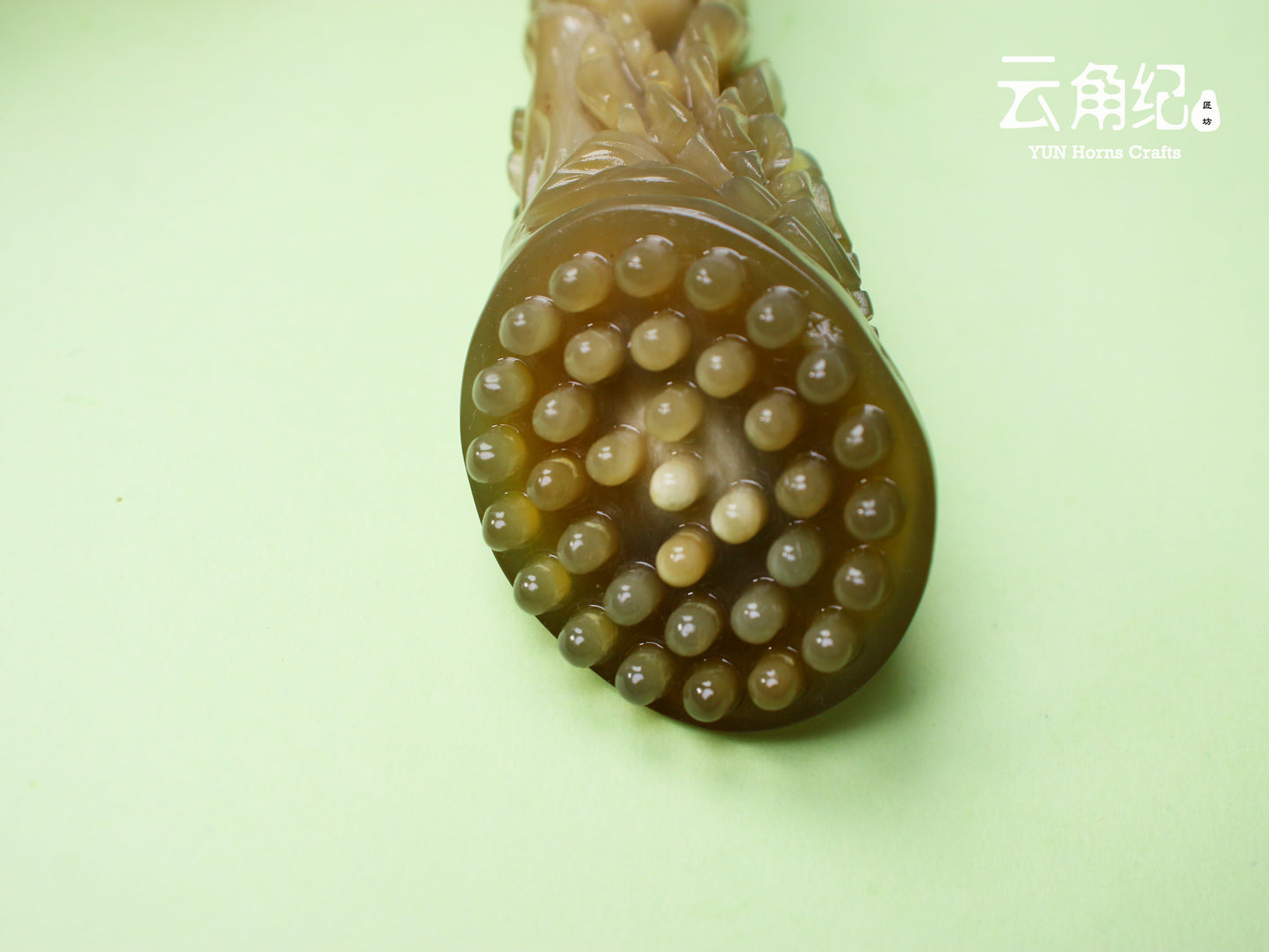 Double Blessing Carving" (Peony & Lotus)精雕牡丹花莲蓬