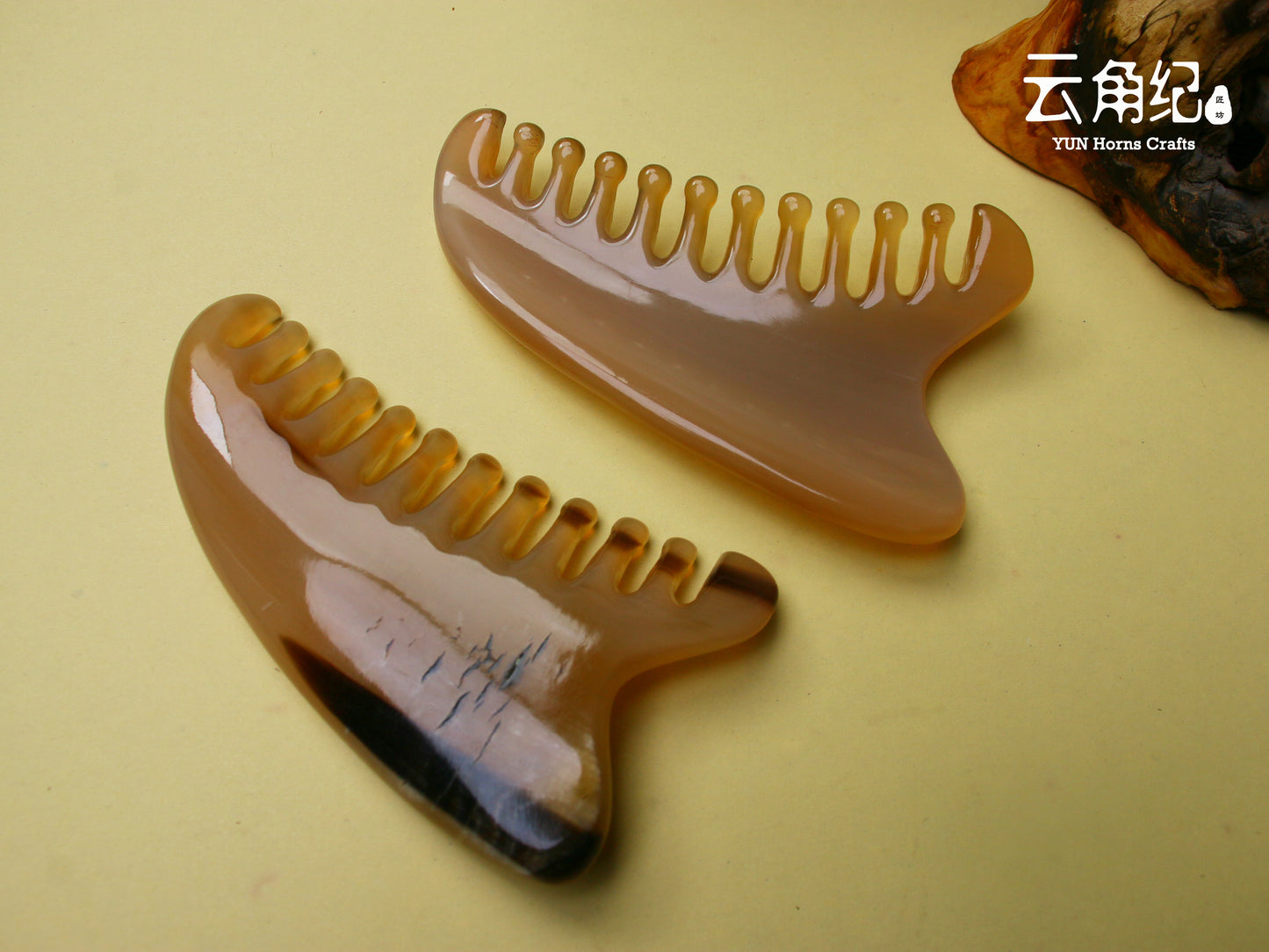 White Buffalo Horn Gua Sha Board白水刮痧板